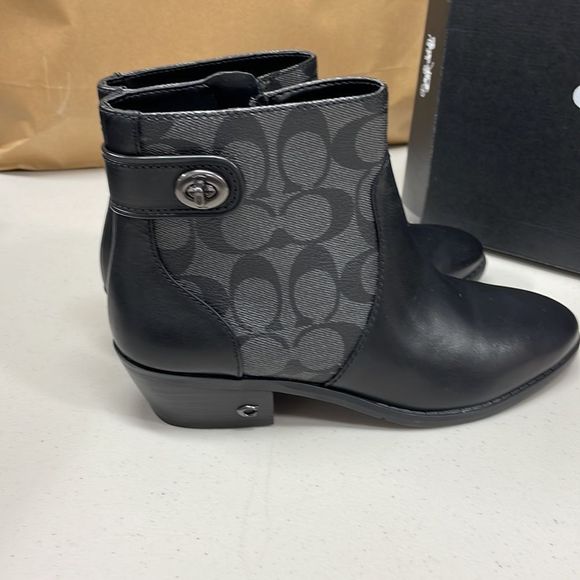 Coach signature Deni LTR Bootie - Picture 2 of 11